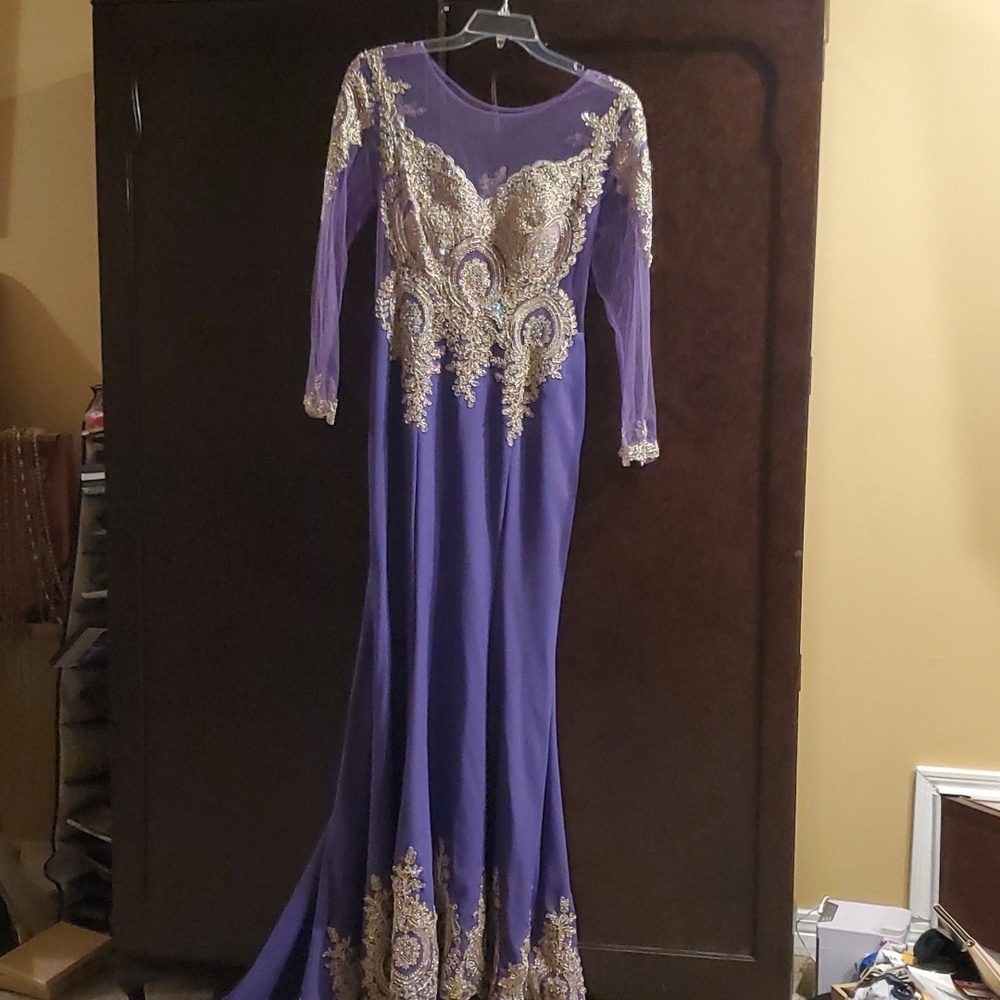 Beautiful, purple ball gown or prom dress. Never worn. NWOT
